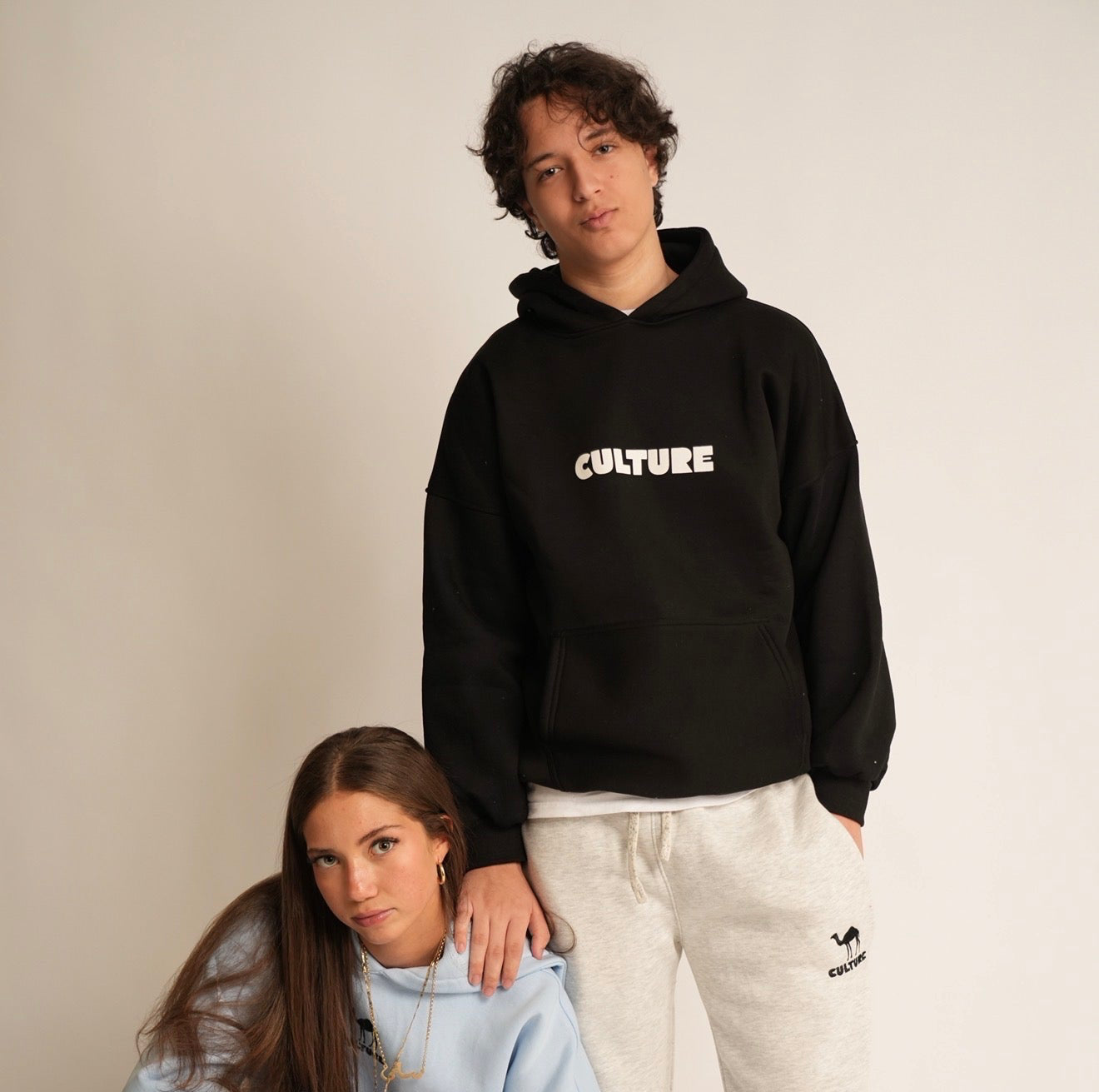 Culture hoodie ( small culture word on the chest)